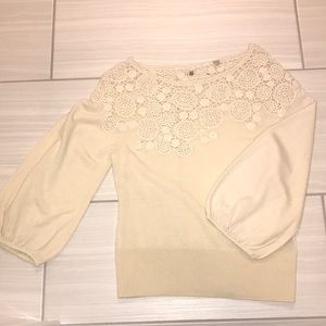 Anthropologie Knitted & Knotted Sweater.